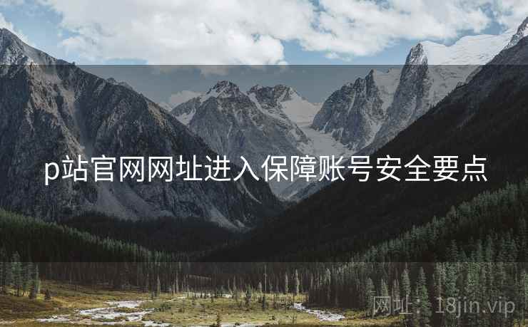 p站官网网址进入保障账号安全要点