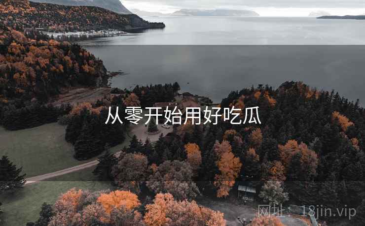 从零开始用好吃瓜